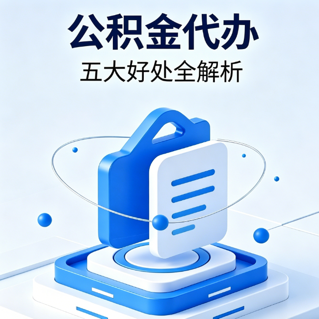 淄博公积金代办到底值不值？这5大好处让你少走弯路